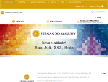 Tablet Screenshot of fernandomaluhy.com.br